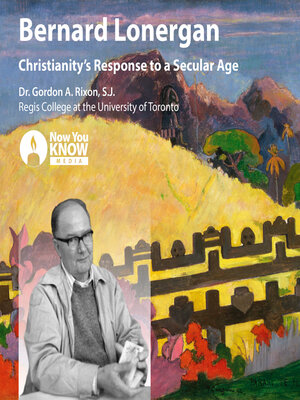 cover image of Bernard Lonergan